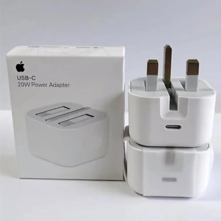Apple 20W USB-C Power Adapter – Fast Charger for iPhone & iPad - Flyzeo Store